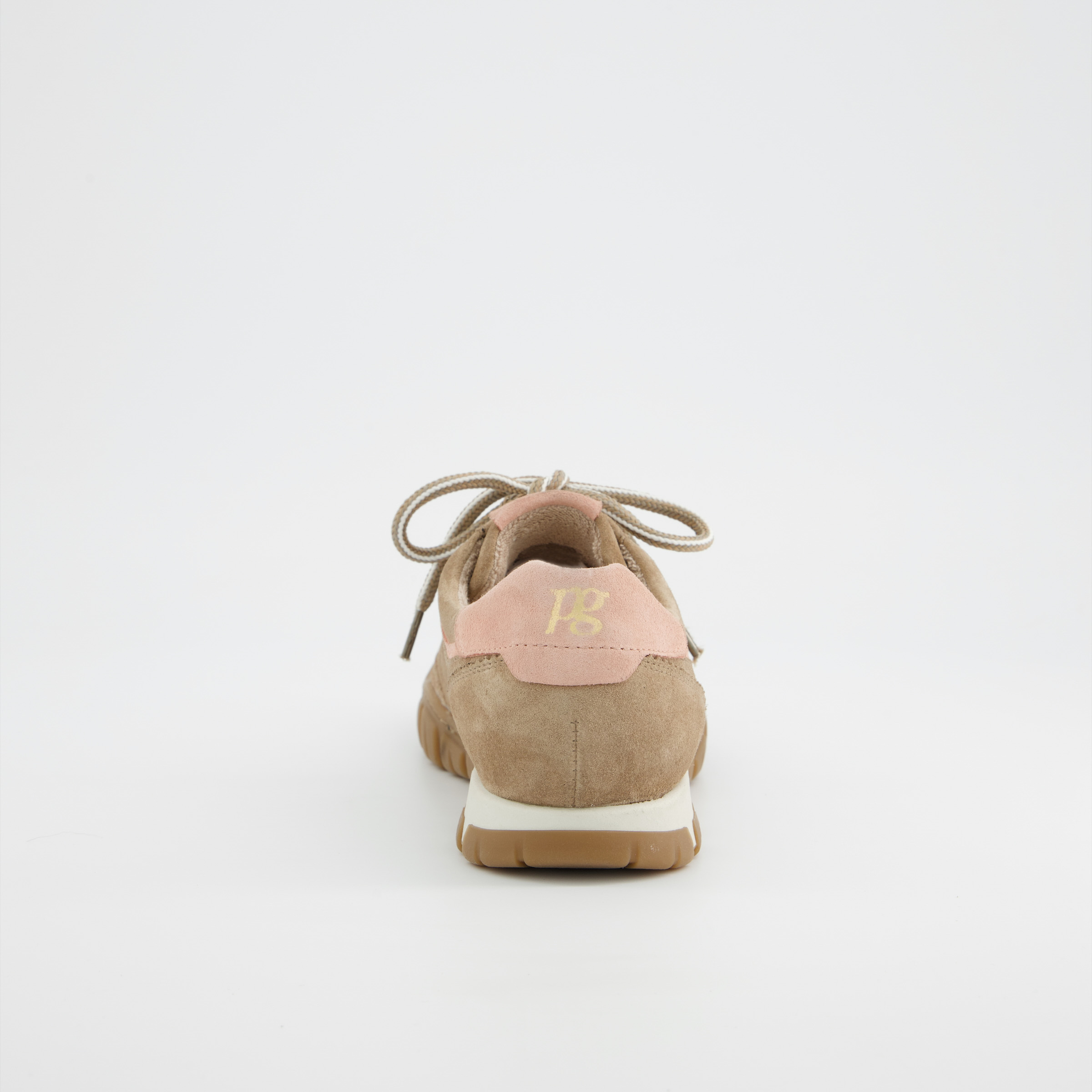 Sneakers with a removable insole, in beige - Paul Green
